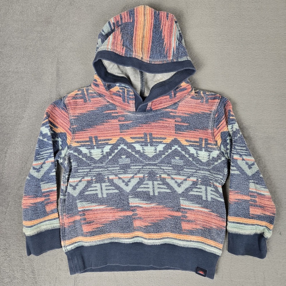 Faherty Hoodie‎ Babys 6 Thunder Voice Eagle Terranea Print Cotton Pullover Aztec